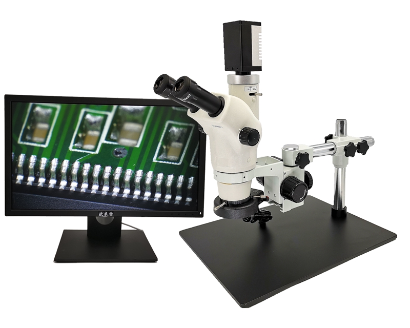 嘉兴OMT-2630HC系列高清数码拍照测量录像三目显微镜