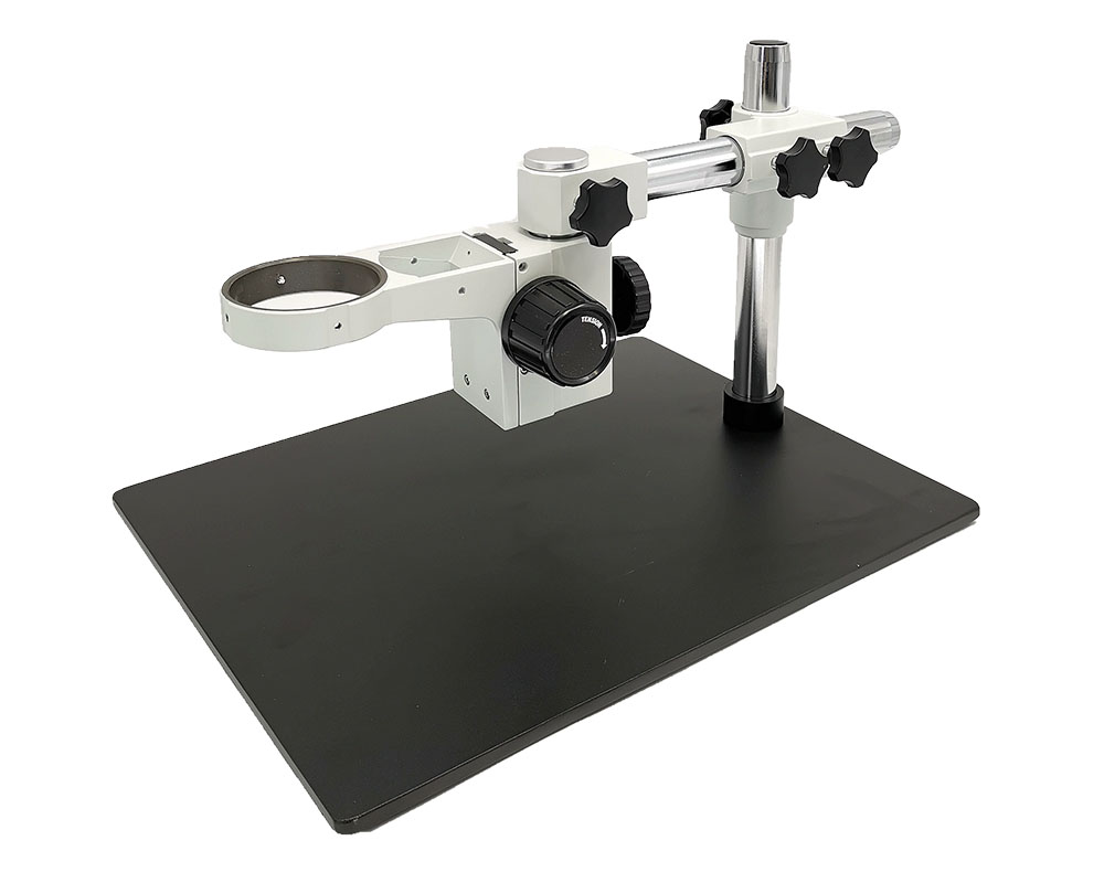 昆山STL1配显微镜黑色大底座长臂显微镜支架