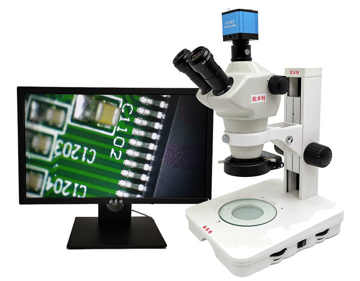 杭州OMT-2700H系列高清视频HDMI三目显微镜