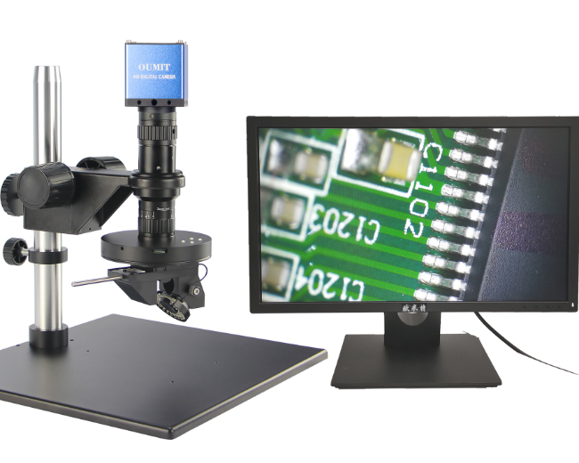 OMT-6160HC手动三维视频显微镜带侧光